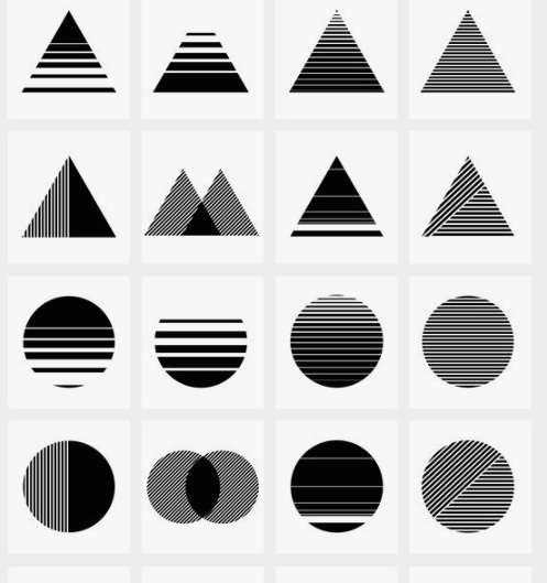 Balance — studio logo, moodboard forme