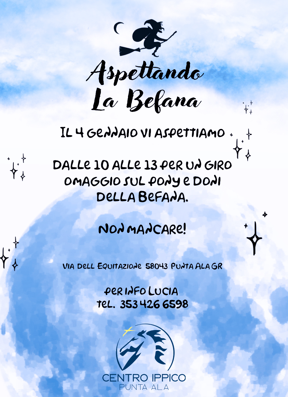 Flyer Befana — stampa