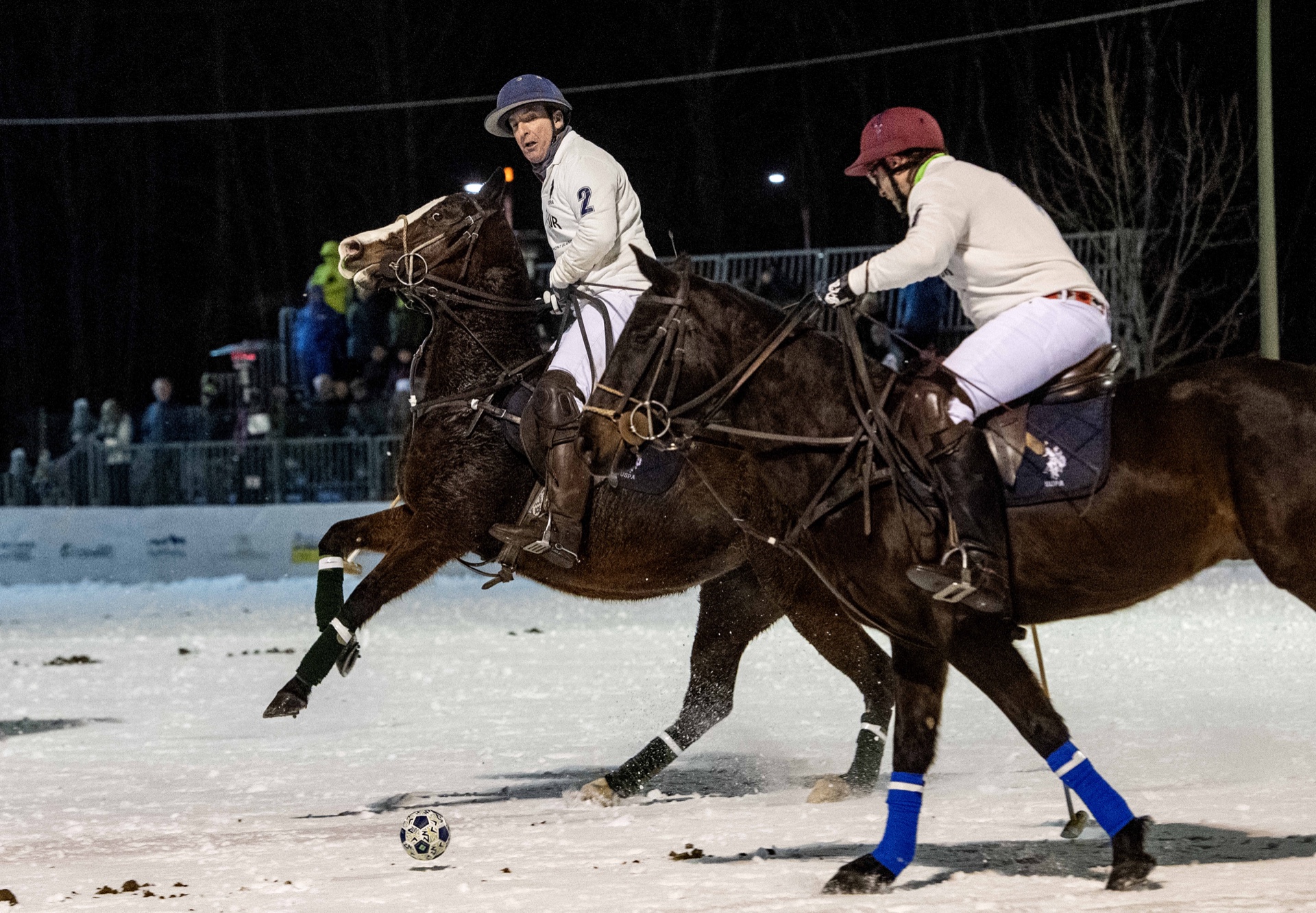 Italia Polo Challenge, Cortina — snow polo, azione di gioco