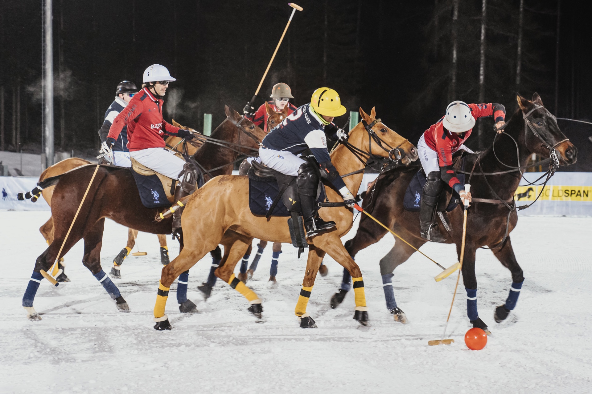 Italia Polo Challenge, Cortina — partita di polo