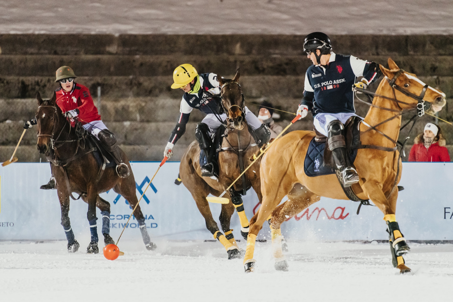 Italia Polo Challenge, Cortina — partita di polo