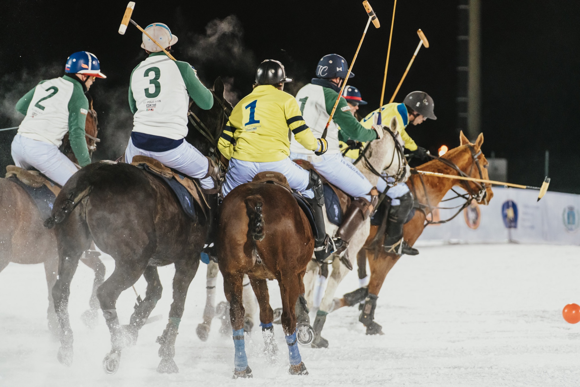 Italia Polo Challenge, Cortina — partita di polo