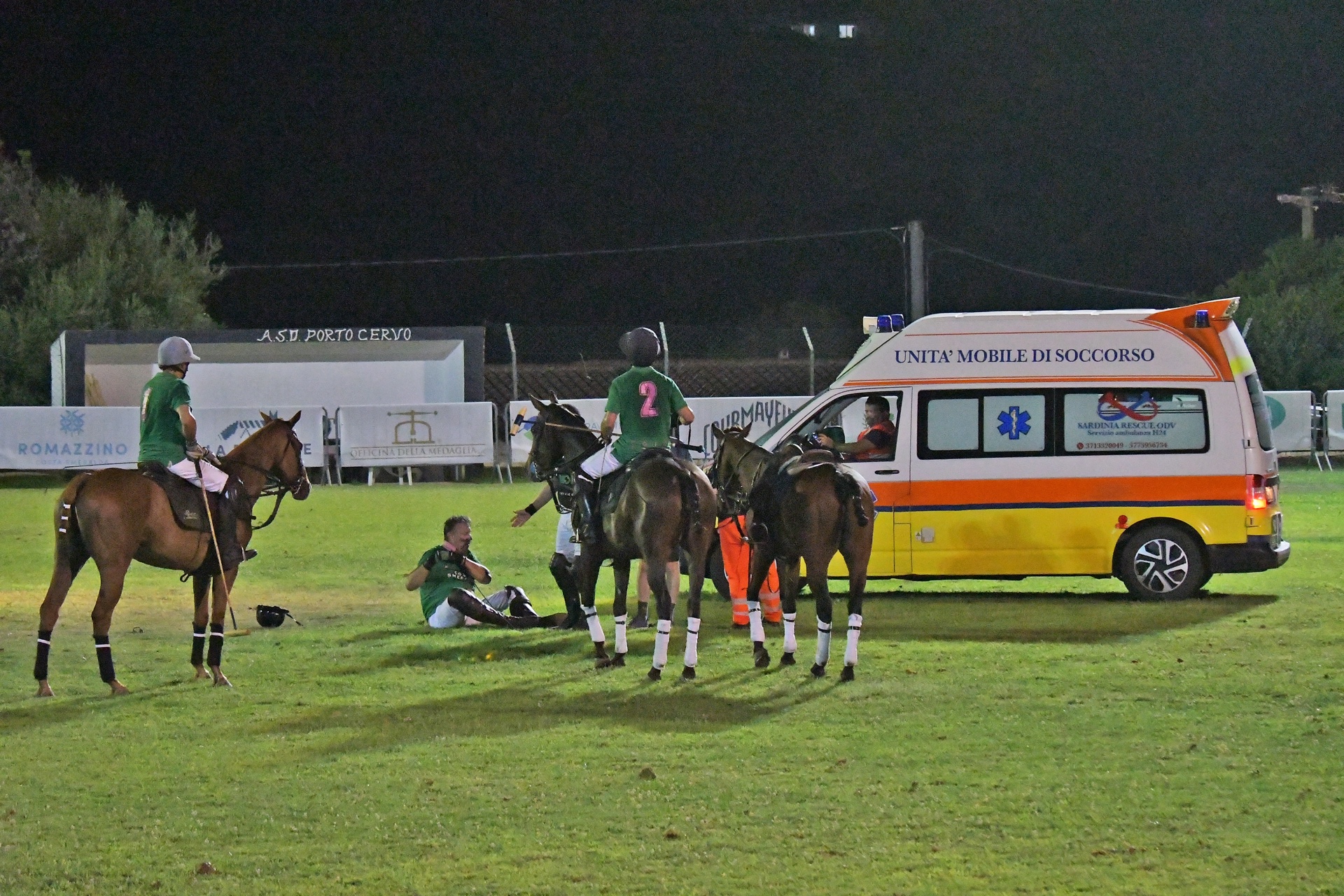 Italia Polo Challenge, Porto Cervo — partita di polo
