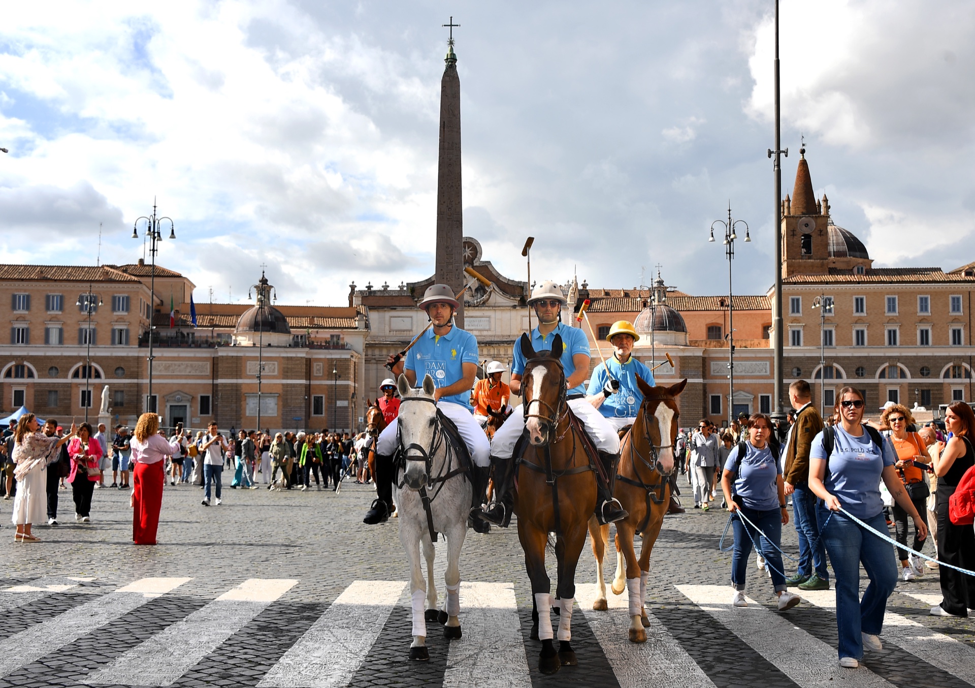 Italia Polo Challenge, Roma — sfilata di apertura